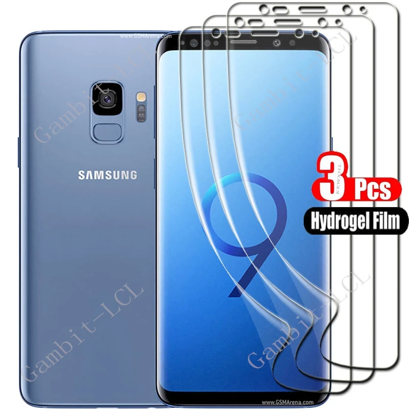 For Samsung Galaxy S9+ Plus GalaxyS9Plus S9Plus GalaxyS9 S9 G965f HD Soft Hydrogel Film Full Protective Screen Protector Cover