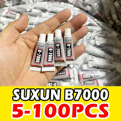 5-100pcs SUXUN B7000 Super Glue 3ml Mobile Phone Touch Screen Adhesive Telephone DIY Repair Point