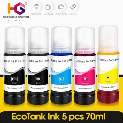 104 522 Refill Dye Ink For Epson EcoTank ET-2710 ET-2711 ET-2712 ET-2714 ET-2720 ET-2726 ET-4700