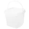 Square Bucket Plastic Barrel With Handle Portable Water Bucket Multi Functional Bucket With Lid Home Garden Household Cleaning