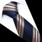 Newest Style 8 cm Necktie Man Blue Golden Striped Wedding Accessories Performance Tie Men Necktie