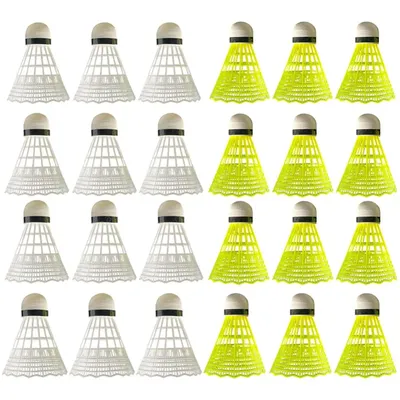 3/6 Pcs Green PP Head Badminton Balls Portable Badminton Travel Out Products Sport Training Nylon