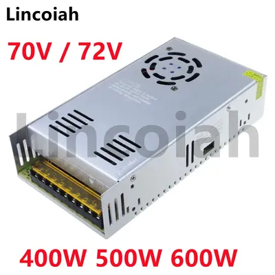 400W 600W 24V 48V 60V 70V 72V DC Switching Power Supply SMPS for CNC Router Foaming Milling Cutting