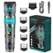 VGR Professional Hair Trimmer For Men Electric Beard Hair Clipper Waterproof Haircut，Adjustable 3