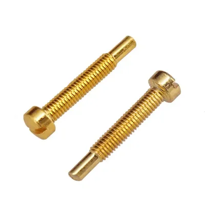 12Pcs/Lot Polepiece Screws For Electric Guitar Humbucker Pickup Cover Gold For Choose Musical Instrument Accessories