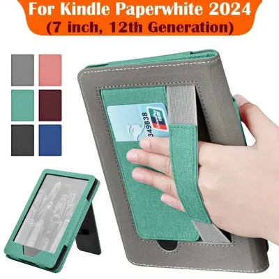 Case For Kindle Paperwhite 2024 12th Generation and Colorsoft 7 Inch Model No. SA569P SA568B Magnet