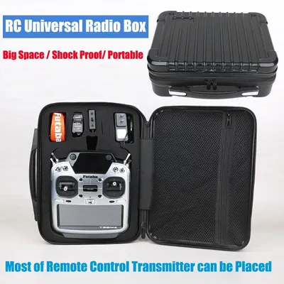 Remote Control Universal Storage Bag Radio Case Box RC Transmitter Protective HandBadg For FUTABA