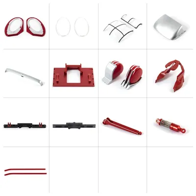 JCZK 300C Helicopter Parts All Series Aircraft RC Helicopter Model Replacement cockpit Parts