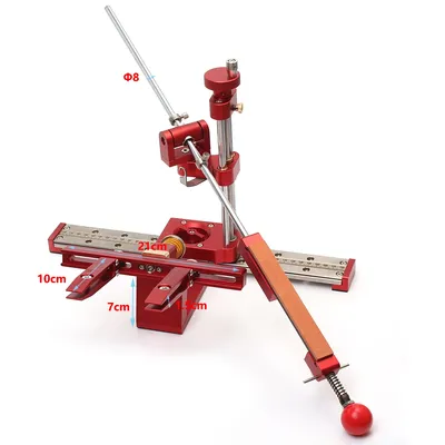 1set Knife Sharpening Frame Professional Fixed Angle Sharpener Whetstone High Precision Grinder