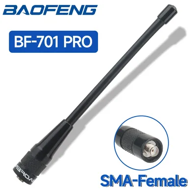 Baofeng BF-701 PRO Dual Band Antenna SMA-Female VHF UHF High Gain For Baofeng UV-5R BF-888S UV-21