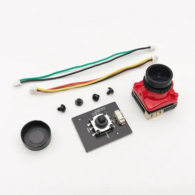 NEW Cmos 1/3 1800TVL Mini FPV Camera 2.1mm Lens Power 5V-40V PAL/NTSC With OSD Internal Adjustable