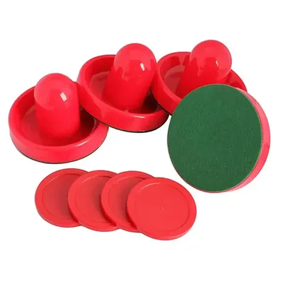 Plastic Air Hockey Inline and ABS Air Hockey Disc Parts for Tables Game Black Air Hockey Accessories
