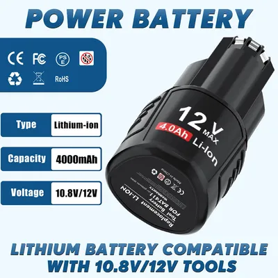 Hot Selling For BOSCH BAT411 Rechargeable Battery 12V 4000MAH Li-ion For BAT411 BAT412A BAT413A