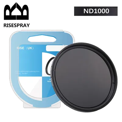 ND1000 Neutral Density Filter for Camera Lens 49MM 52MM 55MM 58MM 62MM 67MM 72MM 77MM 82MM 95MM For