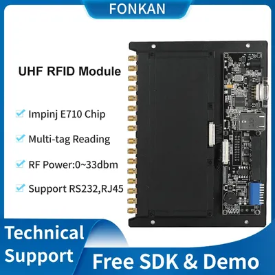 UHF RFID Impinj E710 Module High Performance Low Price Long Range Full Frequency 860-960Mhz Reader