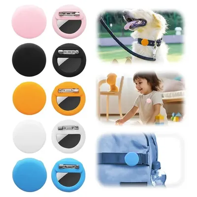 New Silicone Holder For Kids With Safety Pins GPS Tracker Case For Children Elderly Hidden Inside