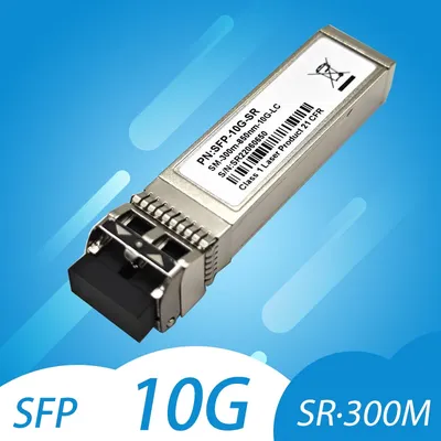 10G Multimode SFP+ LC Module, 10GBase-SR Fiber Transceiver for Cisco SFP-10G-SR, Mikrotik
