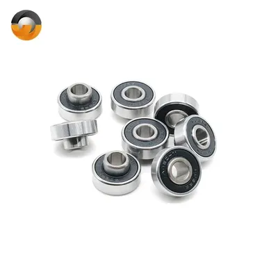 8PCS Skateboard Bearing 608RS 8x22x7mm Abec9 Integrated spacer Longboard Bearing 608 Dance Board