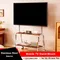 Rolling Floor Mobile TV Stand for 32-75 Inch LCD LED Flat/Curved Panel Screen TVs TV Cart Holds up
