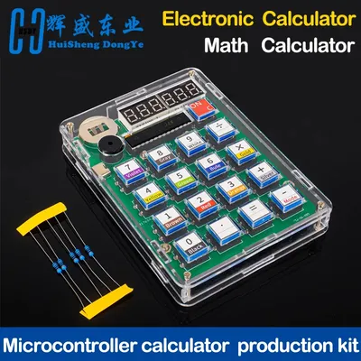 Diy Digital Tube Display Calculator Electronic Kit Kit Soldering Practice Loose Parts Welding