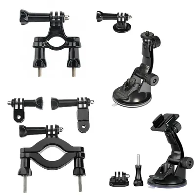 Suction Cup Car Mount Optional Bike Motorbike Mount for GoPro Hero Accessories for Xiaomi Yi Sjcam