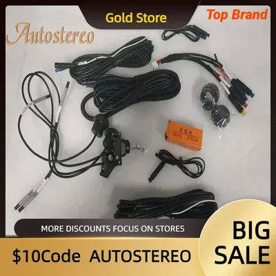Built in Android Device 1080P 3D 360 Degree Cameras The Car Bird View System Reverse Camera Front