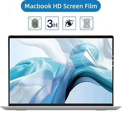 Screen Protector for MacBook HD Soft Film for Air 13 Inch M1 M2 Pro 13 14 15 16 Inch Touch Bar Max