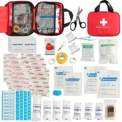 Portable Emergency Medical First Aid Bag Kit For Household Outdoor Travel Camping Equipment Medicine