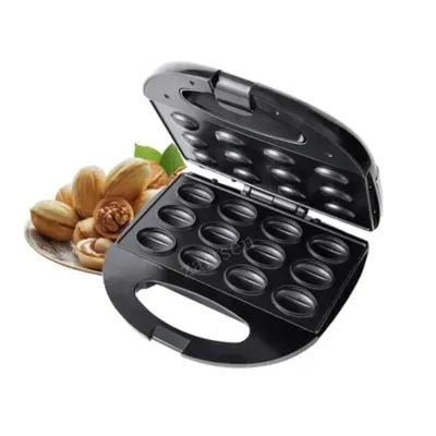 Mini Electric Walnut Cake Maker Automatic Nut Waffle Bread Machine Sandwich Iron Toaster Baking