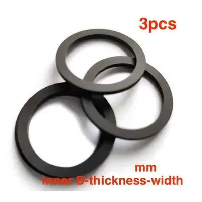 3pcs idle tire wheel belt loop Idler rubber ring for cassette deck recorder tape stereo audio player