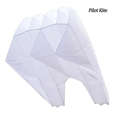 New Outdoor Fun Sports Power Software 69x55Inch Pilot Kite With Handle And String Good Flying