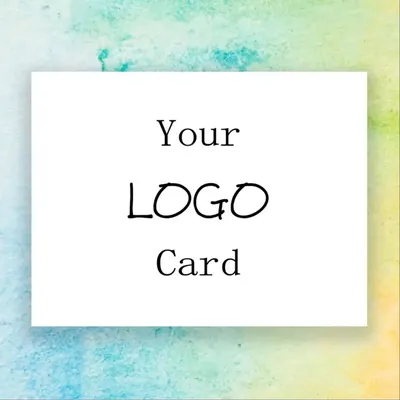 Custom Thank You Card Personalized Business Logo Design Print Wedding Invitation Photo Postcard