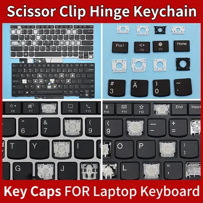 Replacement Keycaps Scissor Clip Hinge For Lenovo ThinkPad A475 A485 T470 T480 T490 T490S T495S T495