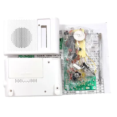 DIY Radio Electronic Kit FM AM Radio Receiver School Teaching Soldering Practice Training Circuit
