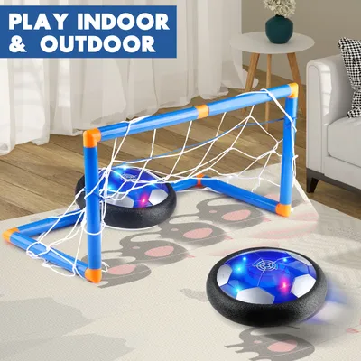 Hover Soccer Ball for Boys and Girls, Rechargeable Air Floating Soccer with LED Lights and Foam