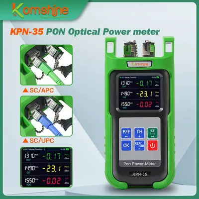 FTTH Fiber Optical Pon Power Meter KPN-35 1310nm 1490nm 1550nm for Pon Network Testing , Fiber