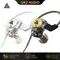 QKZ AK3 FiLe Wired Earphone with Microphone HiFi Music Monitor Bass Headphones Noise Cancelling