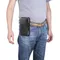 Fashion Universal 4.7-7.2 inch Smart phone Waist Packs Small Phone Pouch Holster Case PU Leather