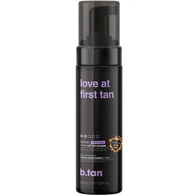 Violet SelfTanningCream Fast Sunless Tanningmousse Violet, Eliminates Orange Tones No Fake Tan Smell