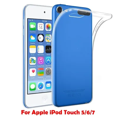 Transparent Soft TPU Case Sfor For Apple Ipod Touch 5 6 7 Case Slim Silicone Clear Protective For