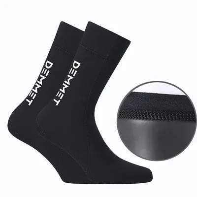 1.5mm/3mm/5mm Neoprene Diving Socks Beach Socks Wetsuit Socks Men Women Swimming Warm Non-Slip Boots for Cold Water Scuba Sport