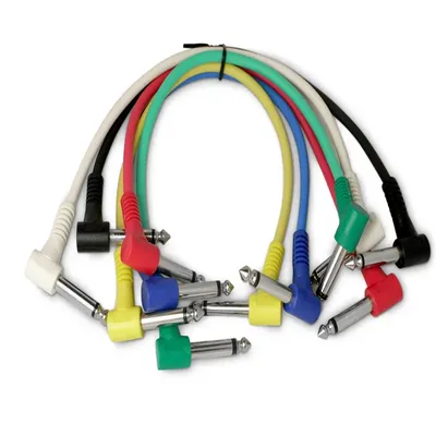 Electric Guitar Effect Pedal Cable 30cm Length Audio Cable Guitar Accessories Quality Goods Musical Instruments
