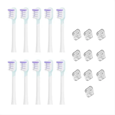 For Laifen Full Range Replacement Electric Tooth Brush Heads Clean Version Bright White Style