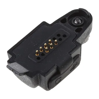 Walkie-Talkie Audio-Adapter Connector Converter For 2Pin Radio for GP328Plus Retevis RT29 RT48 RT82