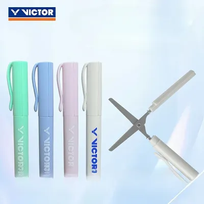 VICTOR Real Badminton Beating Line Scissors are lightweight, compact, portable, mini scissors,