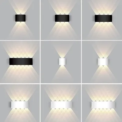 LED Wall Lamp LED Bulb Outdoor Motion Sensor Light Waterproof IP66 Wall Light Porch Garden Lights