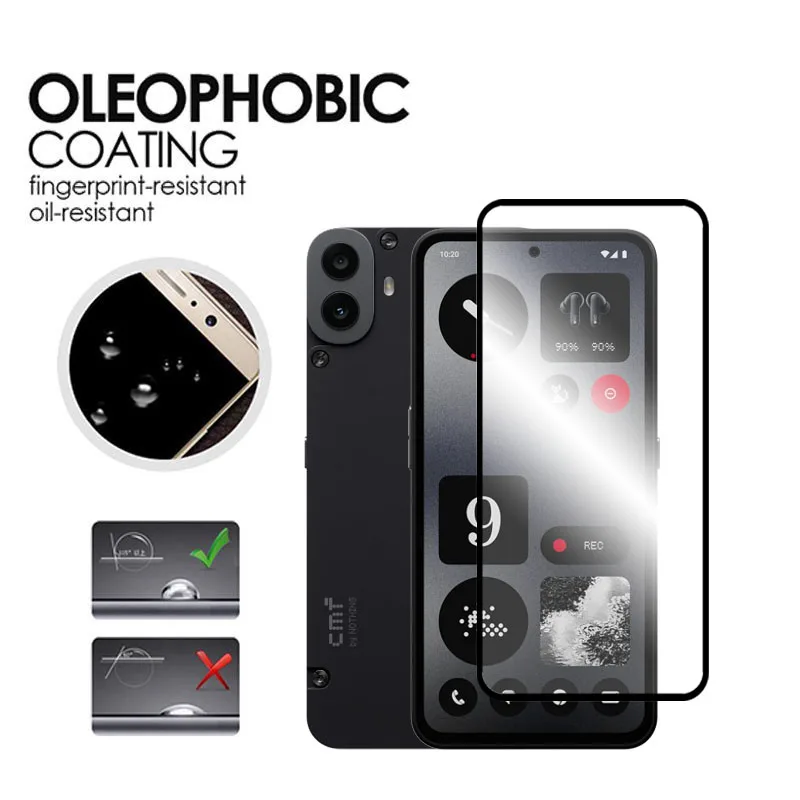 For Nothing CMF Phone 1 Front Glass For Nothing CMF Phone 1 Ultra-thin Phone Screen Protector Lens Film For Nothing CMF Phone 1