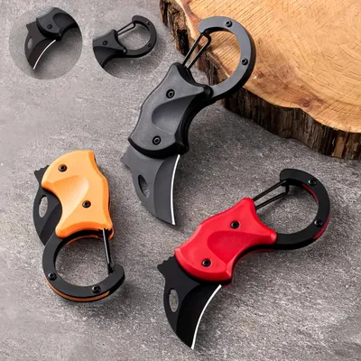 1/3 mini folding knife keychain pendant gift knife portable high hardness multifunctional knife