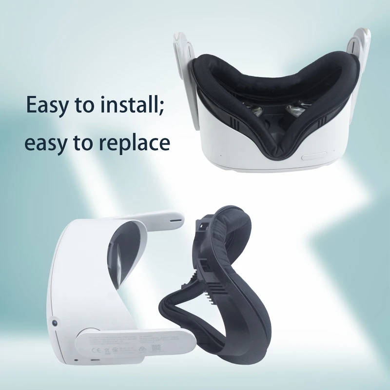 Accessories Attached Face Cover for Oculus Quest 2 Cover Easy &Fast Install Dropship