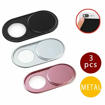 3PCS Phone Laptop PC Camera Cover Antispy Webcam Privacy Protector Privacy Protection Slide Shutter
